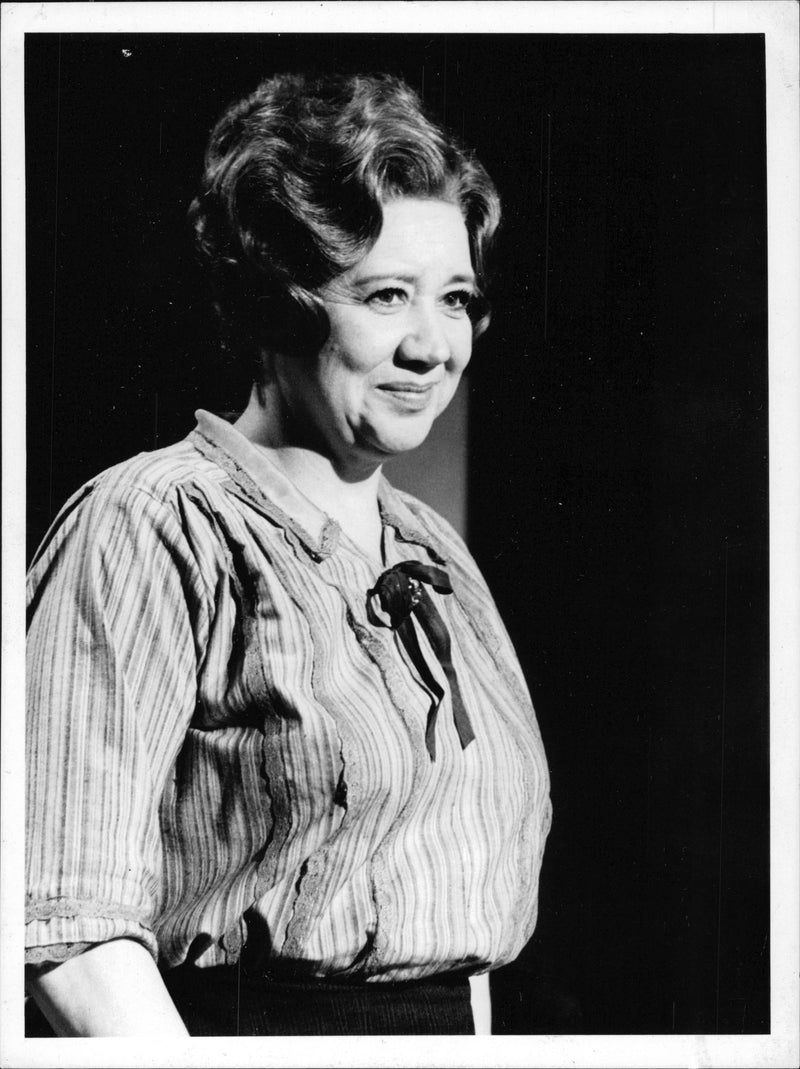 Megs Jenkins Character actress. - Vintage Photograph