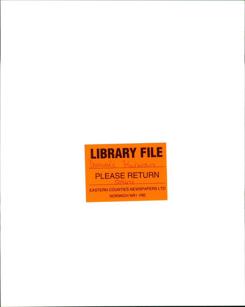 Dominic Kirwan Musical artist - Vintage Photograph