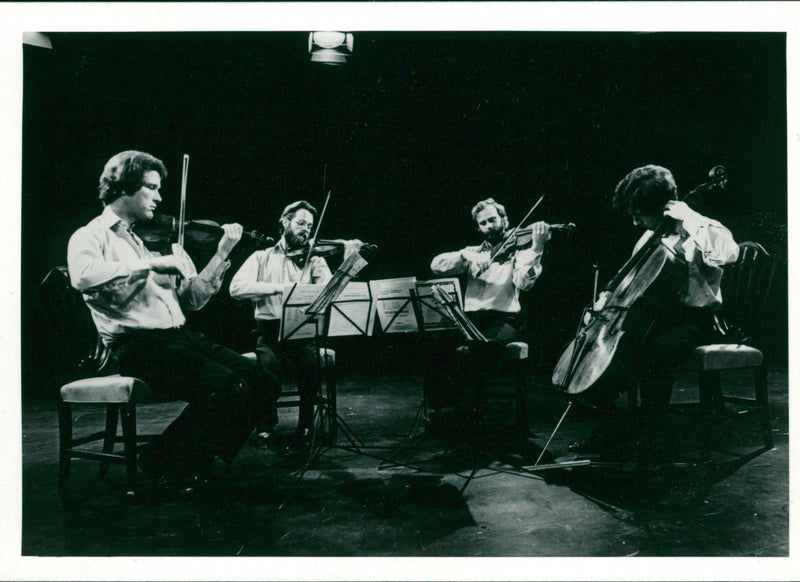 Fitzwilliam Quartet Musical quartet - Vintage Photograph
