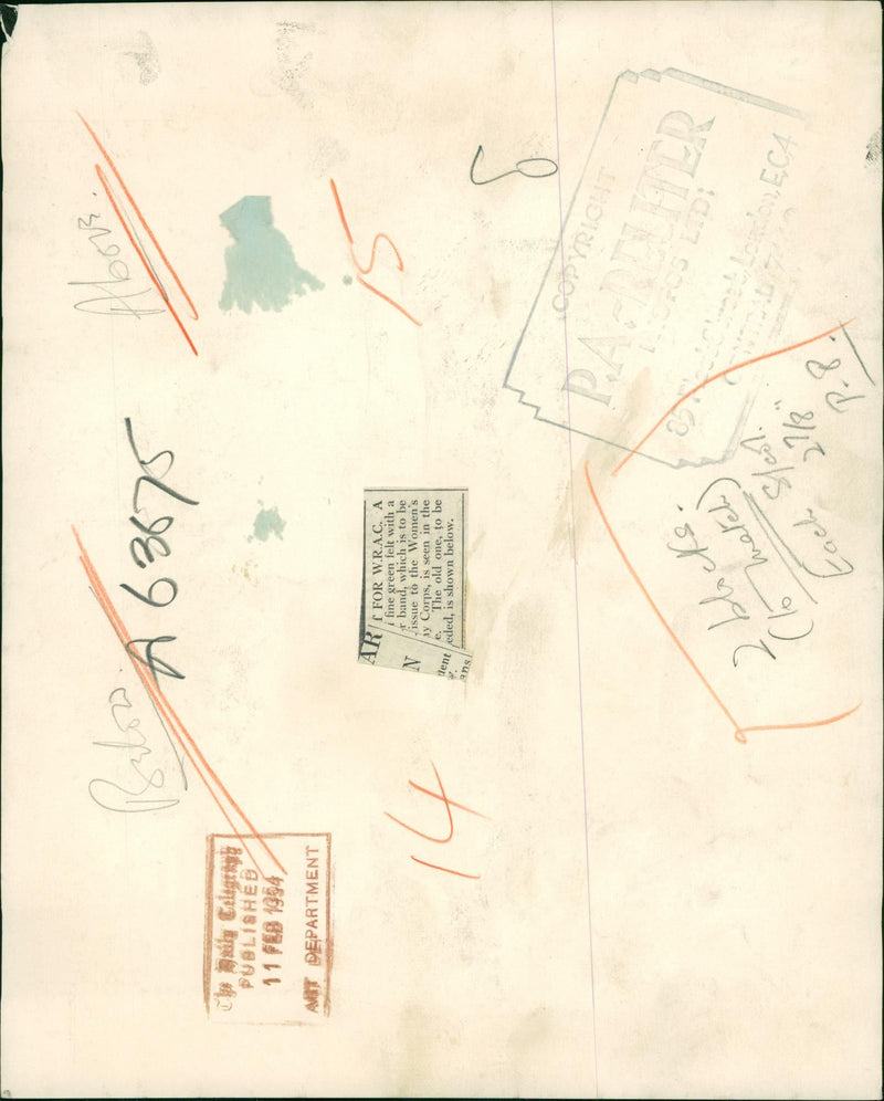 W.R.A.C: Members of W.R.A.C - Vintage Photograph