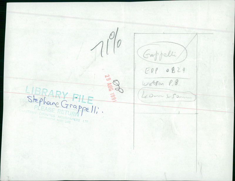 1997 CONCERT JAZZ PRESS - Vintage Photograph