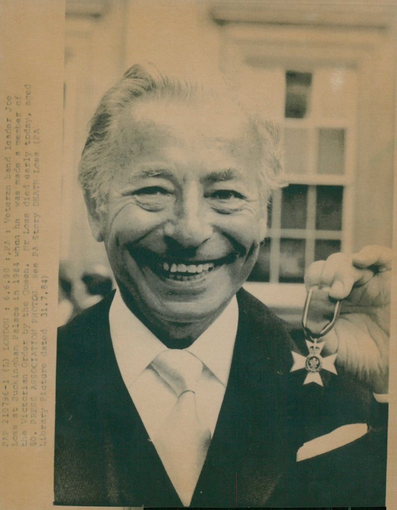 Joe Loss Musician - Vintage Photograph