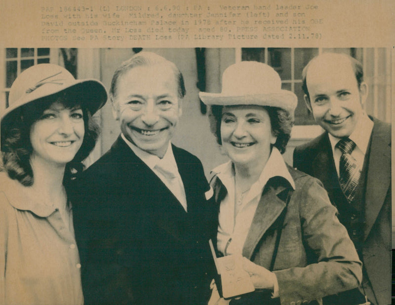 Joe Loss Musician - Vintage Photograph
