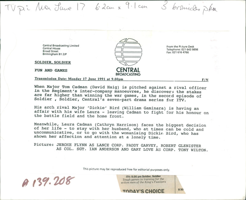 Soldier, Soldier - Vintage Photograph