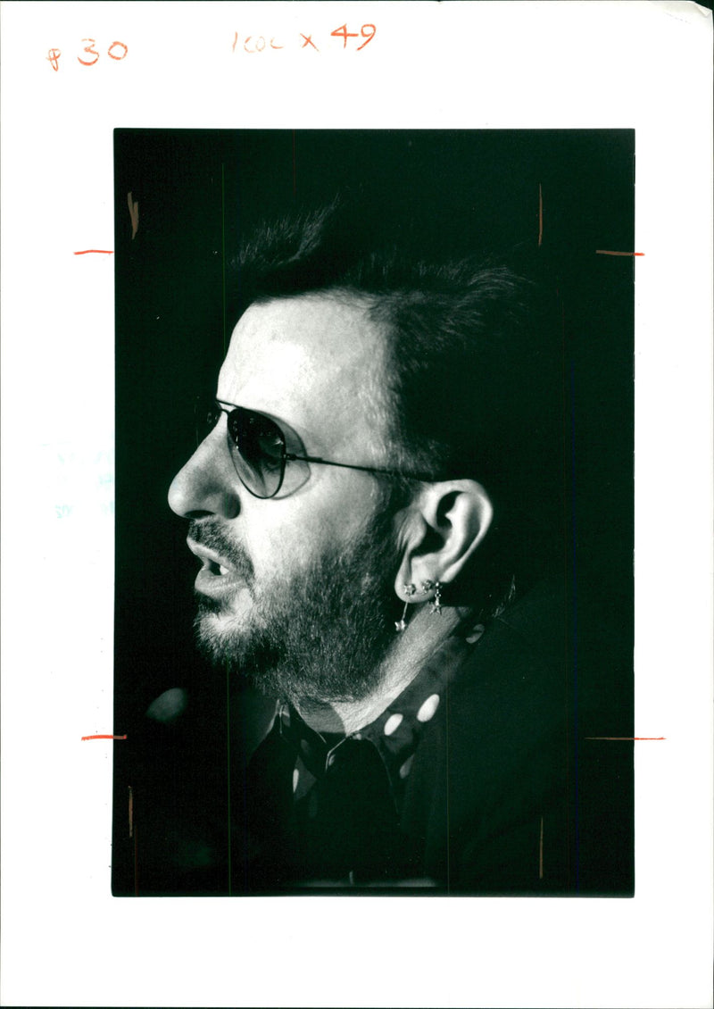 Ringo Starr Musician - Vintage Photograph