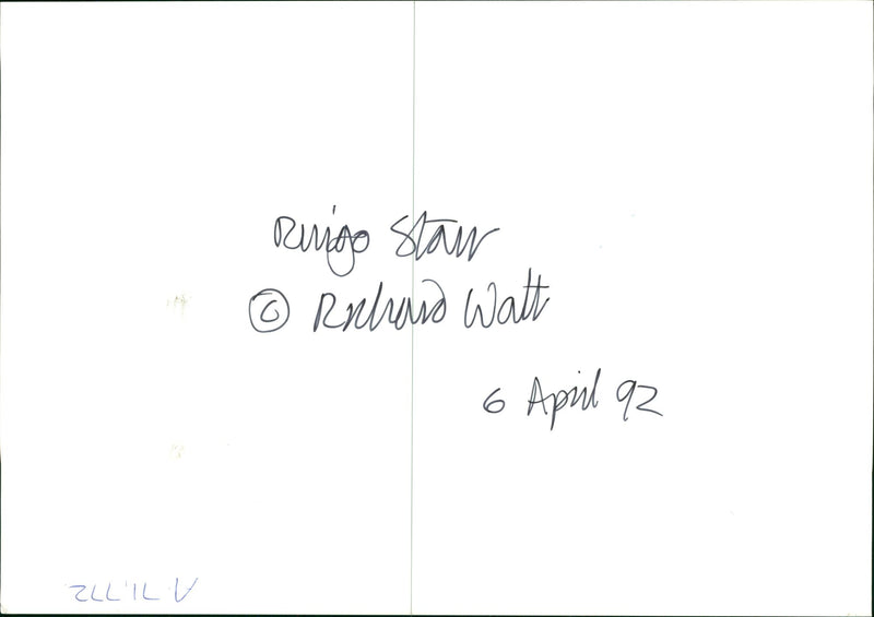 Ringo Starr Musician - Vintage Photograph