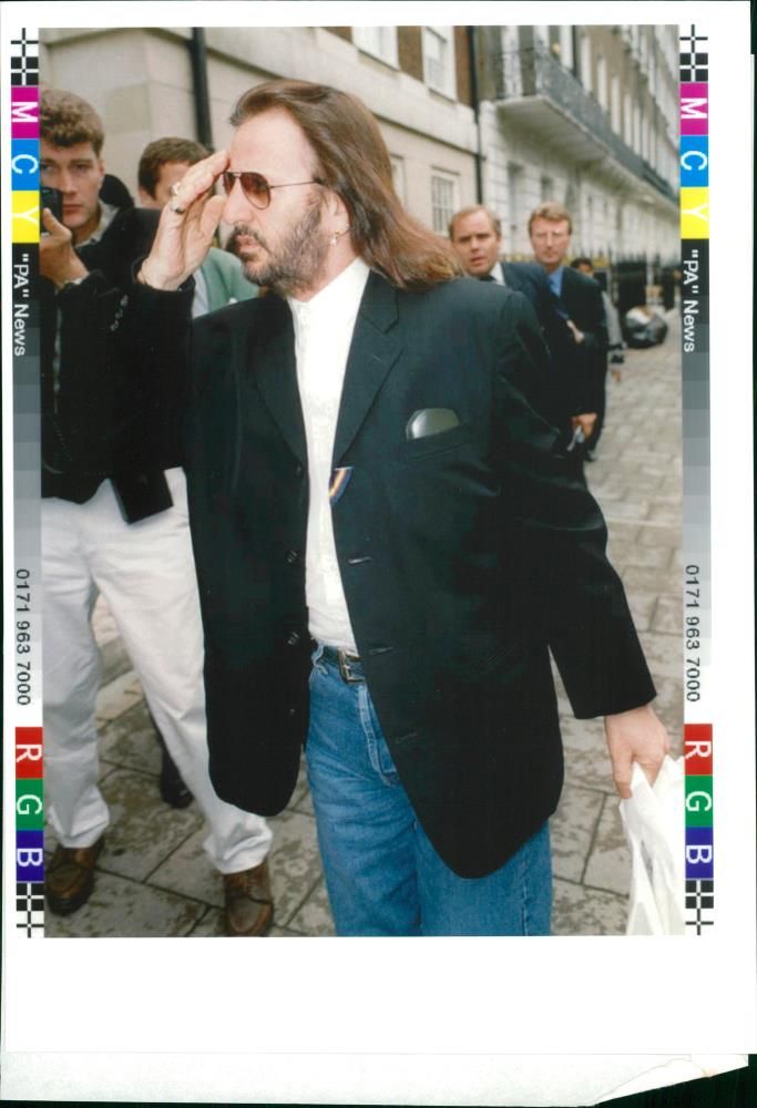 Ringo Starr Musician - Vintage Photograph