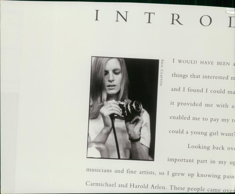 Linda McCartney American musician - Vintage Photograph