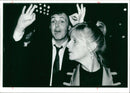 "I dont actually want to be a living legend"- McCartney, with his wife Linda - Vintage Photograph