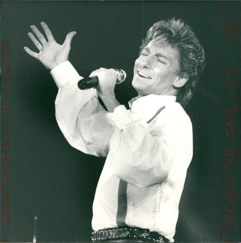 Barry manilow - Vintage Photograph