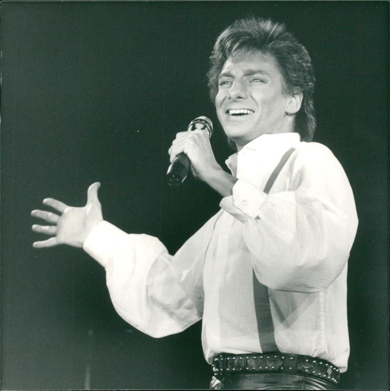 Barry manilow - Vintage Photograph