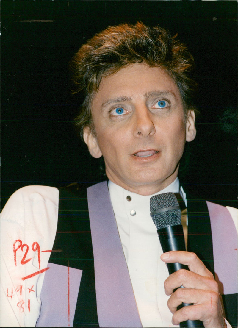 Barry manilow - Vintage Photograph