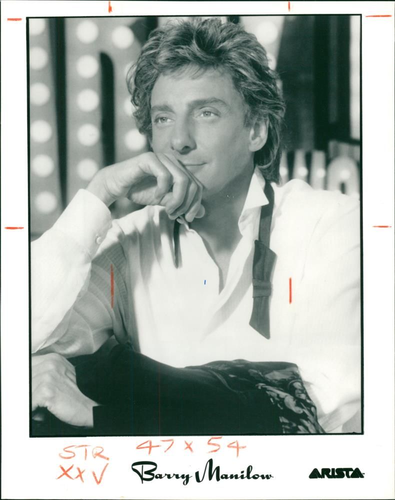 Barry manilow - Vintage Photograph