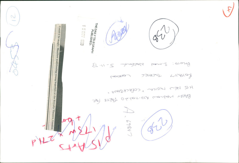 Barry manilow - Vintage Photograph