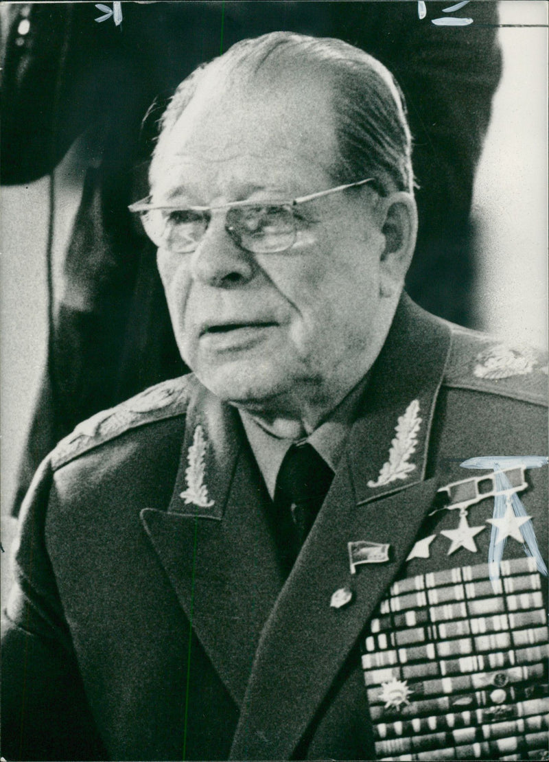 Marshal Dmitriy Ustinov. - Vintage Photograph