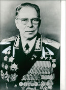 Marshal Dmitriy Ustinov. - Vintage Photograph