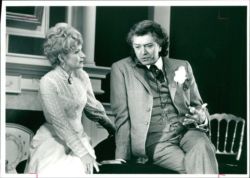 Hannah Gordon and Martin Shaw in "An Ideal Husband" - Vintage Photograph