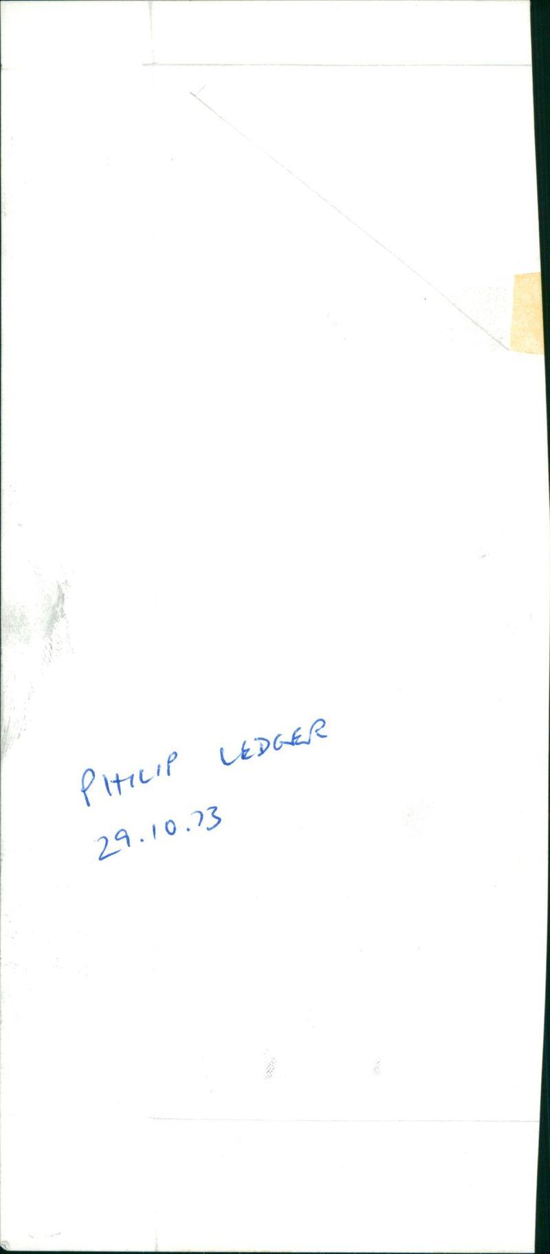 Philip Ledger, English classical musician - Vintage Photograph