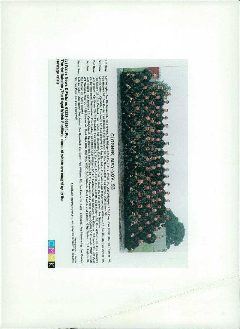 Royal Welch Fusiliers - Vintage Photograph