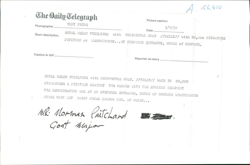 Royal Welch Fusiliers - Vintage Photograph