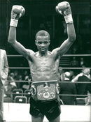 Duke McKenzie British professional boxer - Vintage Photograph