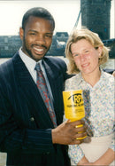 Duke McKenzie British professional boxer - Vintage Photograph