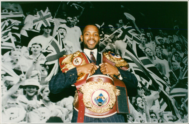Duke McKenzie British professional boxer - Vintage Photograph