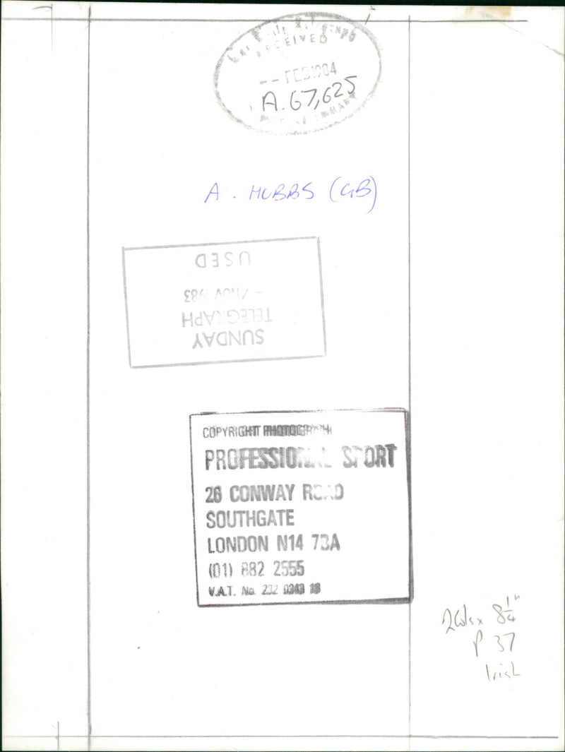 Anne Hobbs - Vintage Photograph