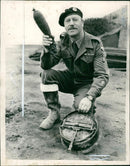 Bomb disposal - Vintage Photograph