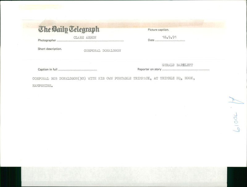 army equipment. - Vintage Photograph