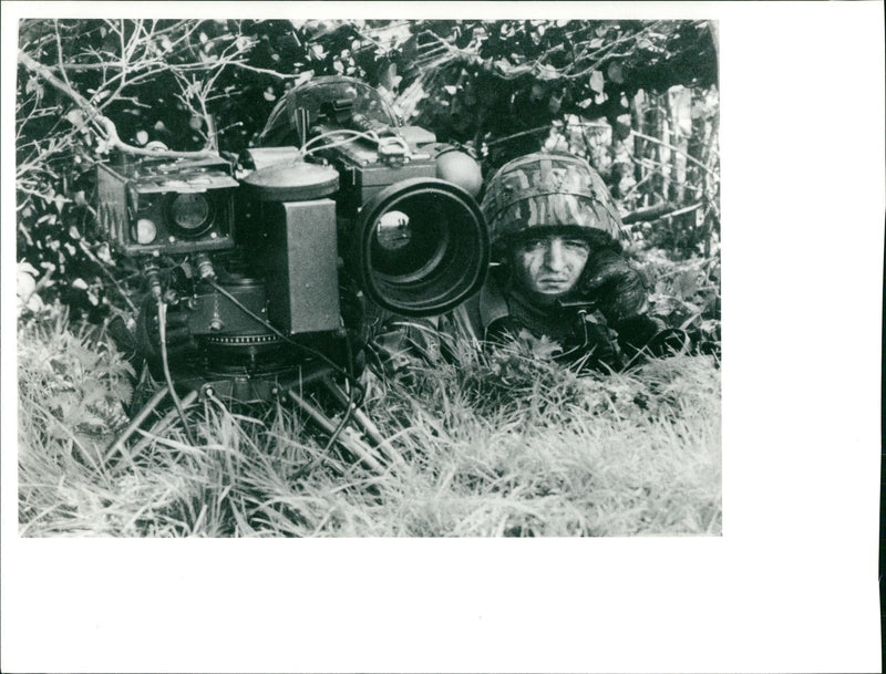 army equipment. - Vintage Photograph