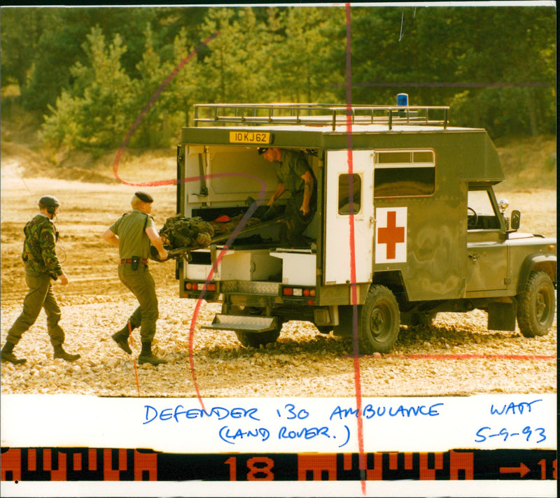 army equipment. - Vintage Photograph