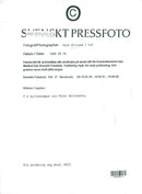 1984 GRAND HOTEL STOCKHOLM VOLVO OTHER GRAPH WALLENBERG PETER - Vintage Photograph