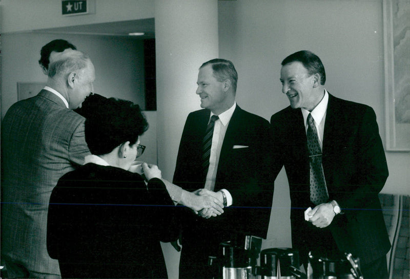 1989 GRAND HOTEL STOCKHOLM VOLVO PHOTOGRAPHER DAD SYLL - Vintage Photograph