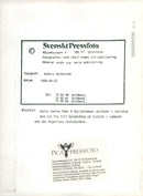 1986 GRAND HOTEL STOCKHOLM VOLVO ANLANDER DISCLOSED IMAGE FEA - Vintage Photograph