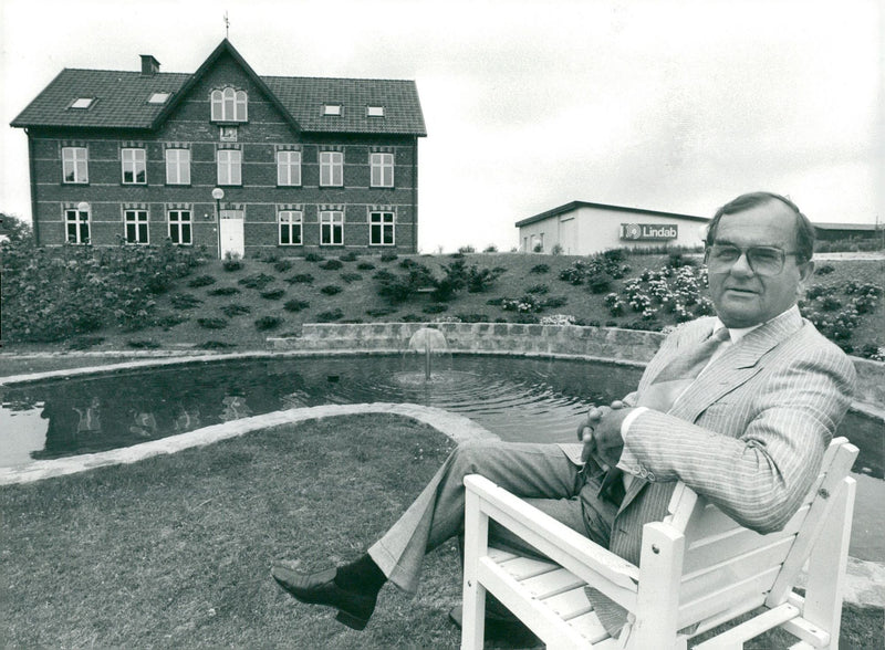 GRAND HOTEL STOCKHOLM VOLVO STAFF LAGE RECEIVE TIMES LIND - Vintage Photograph