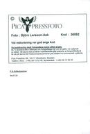 1994 GRAND HOTEL STOCKHOLM VOLVO TELEPHONE SWEDEN PICA RESPONS - Vintage Photograph