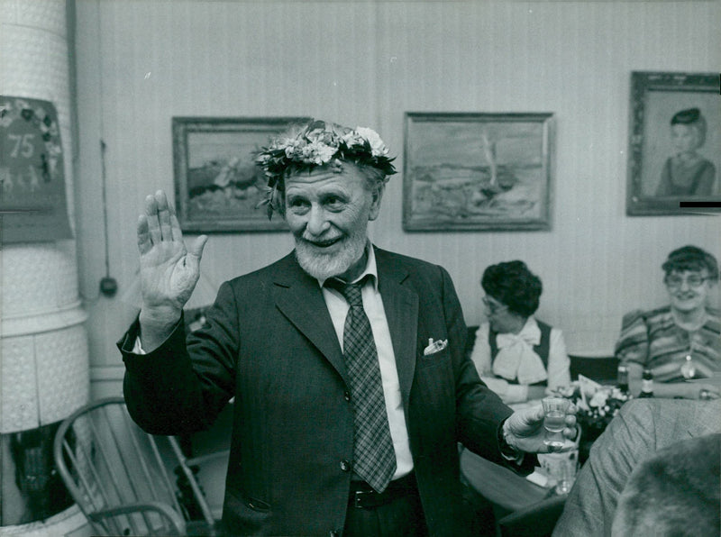 BECAME SKIPPER LANDSCAPE TEL MOSES AFTER RONNERDAHL OUT AND - Vintage Photograph