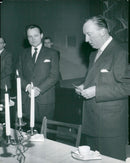 1961 LARSSON LARS MUSICIAN TATO ERIK GENETAX DAIBLAD WENSKA ROUMING - Vintage Photograph