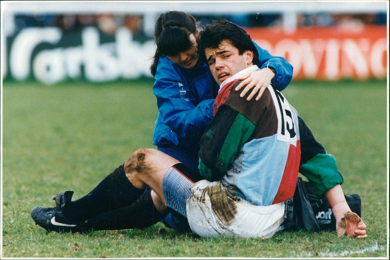 Will Carling Rugby player - Vintage Photograph