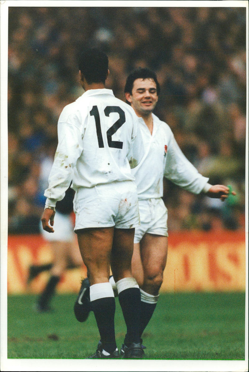 Will Carling Rugby player - Vintage Photograph