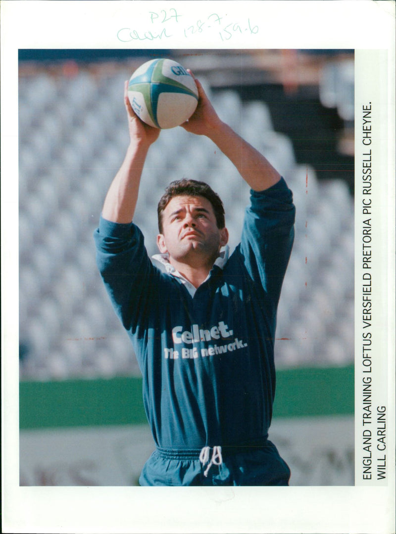 Will Carling Rugby player - Vintage Photograph