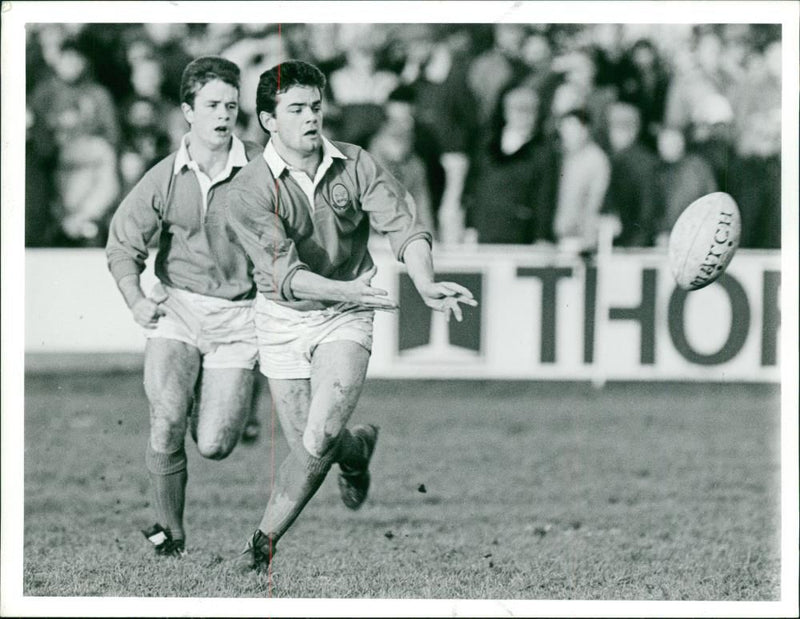 Will Carling Rugby player - Vintage Photograph