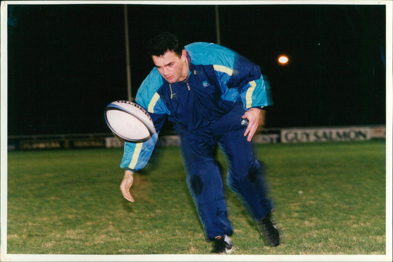 Will Carling Rugby player - Vintage Photograph