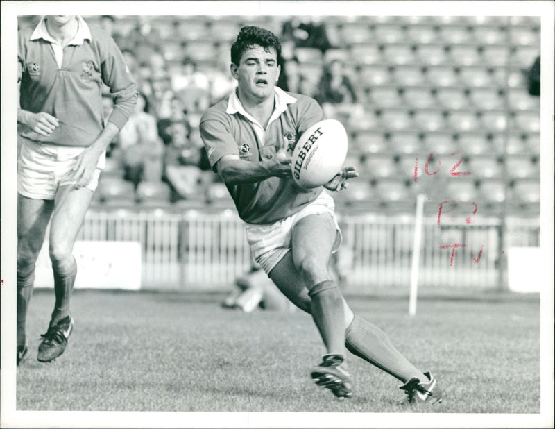 Will Carling Rugby player - Vintage Photograph