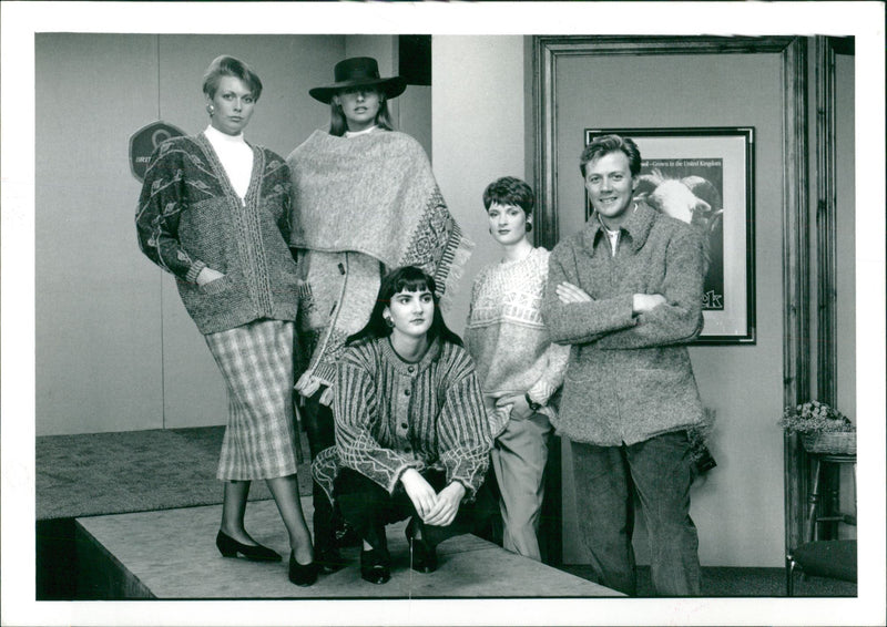 Animal Sheep, Knitwear Designs in Natural Herdwick Wool - Vintage Photograph