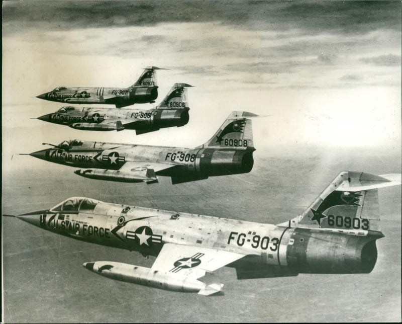 Aircraft: F-104 Jet Starfighter - Vintage Photograph