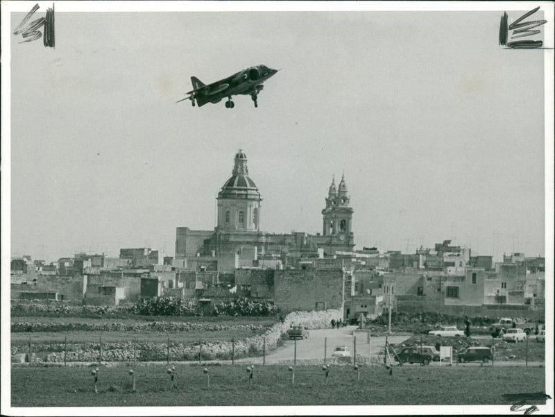 Aircraft Harrier - Vintage Photograph