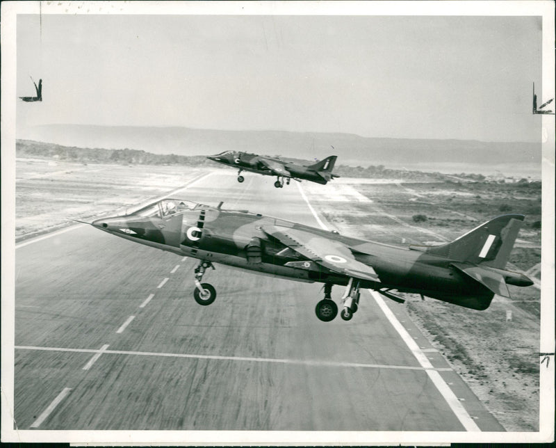 Aircraft Harrier - Vintage Photograph