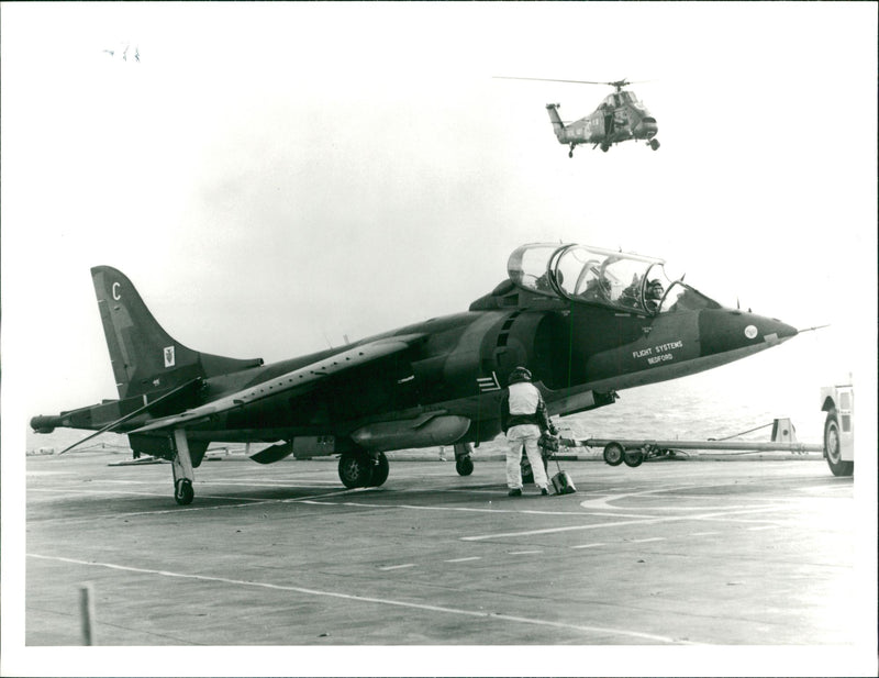 Aircraft Harrier - Vintage Photograph